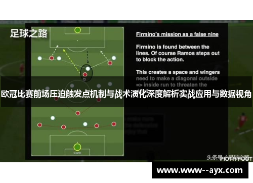 欧冠比赛前场压迫触发点机制与战术演化深度解析实战应用与数据视角 欧冠比赛前场压迫触发点机制与战术演化深度解析实战应用与数据视角